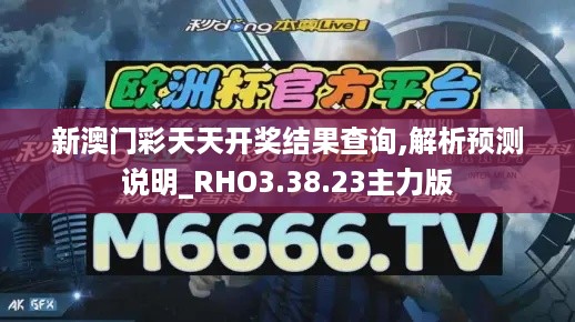 新澳门彩天天开奖结果查询,解析预测说明_RHO3.38.23主力版