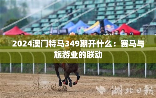 2024澳门特马349期开什么：赛马与旅游业的联动